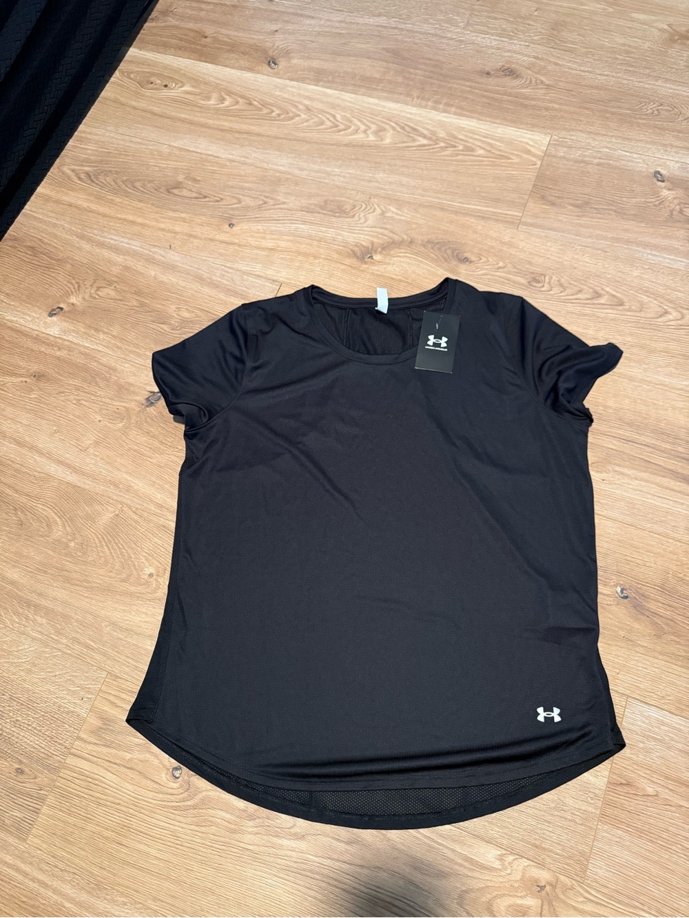 Under Armour Black Women's Short Sleeve Crew Performance Tee